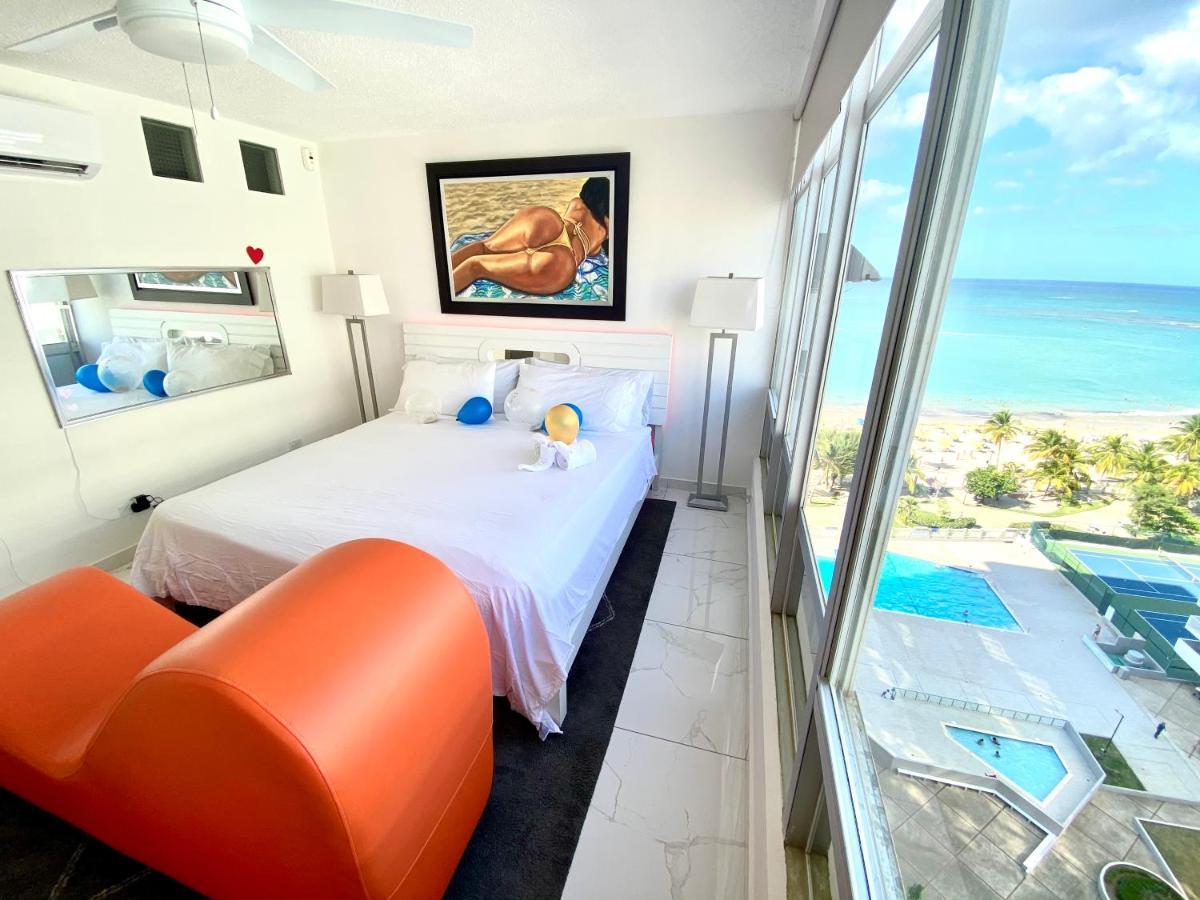 Ocean View Apt On Isla Verde In A 14Th Floor San Juan Dış mekan fotoğraf